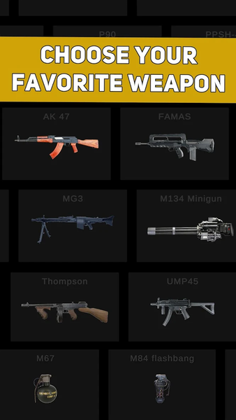 Realistic Gun - simulator - Image screenshot of android app