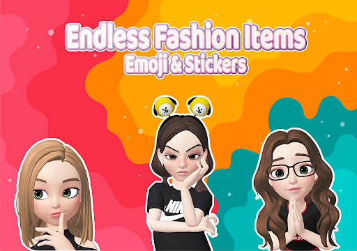 ۳D avatar maker, Emoji Maker S - عکس برنامه موبایلی اندروید