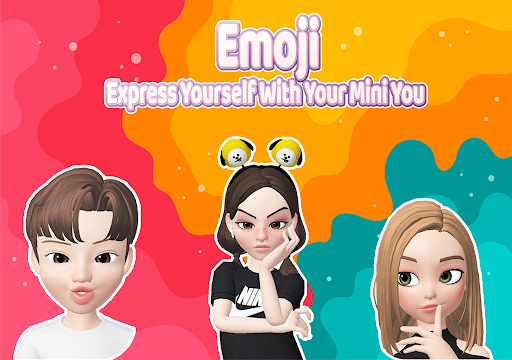 ۳D avatar maker, Emoji Maker S - عکس برنامه موبایلی اندروید