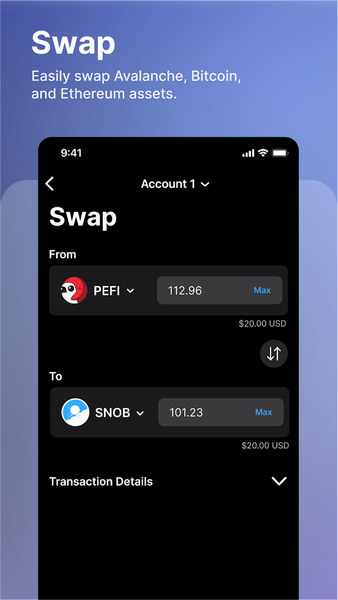 Core Wallet | Crypto Made Easy - Image screenshot of android app