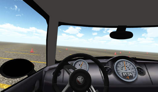 Slalom Racing Simulator - عکس بازی موبایلی اندروید