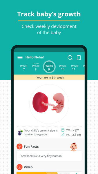 Pregnancy sales app android