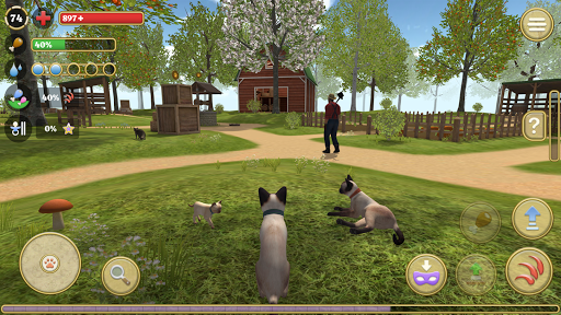 Cat Simulator : Kitties Family - عکس بازی موبایلی اندروید