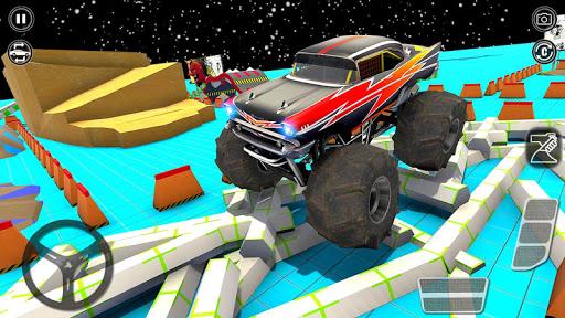 Monster Truck Stunts: Free Offroad Truck Games - عکس برنامه موبایلی اندروید