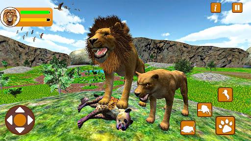 Lion Family King Simulator - عکس برنامه موبایلی اندروید