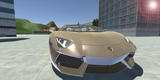 Aventador Drift Simulator: Car - Gameplay image of android game