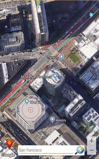 GPS Location Satellite Maps - عکس برنامه موبایلی اندروید