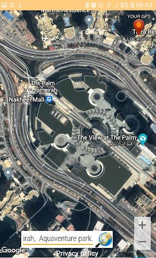 GPS Location Satellite Maps - عکس برنامه موبایلی اندروید