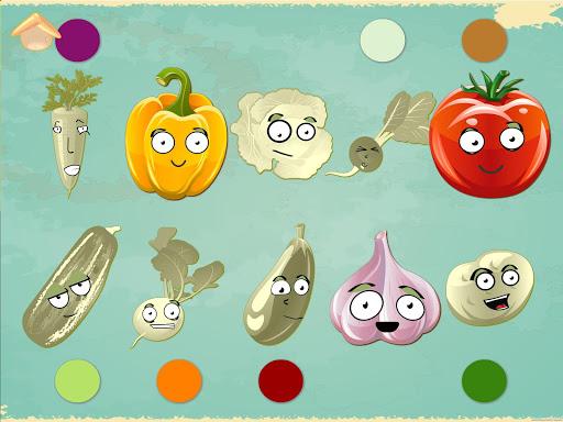 Funny Veggies! Kids games - عکس بازی موبایلی اندروید
