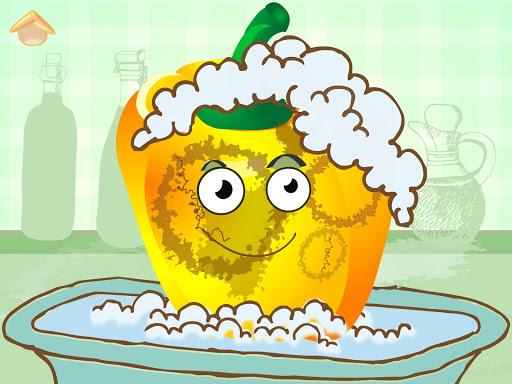 Funny Veggies! Kids games - عکس بازی موبایلی اندروید