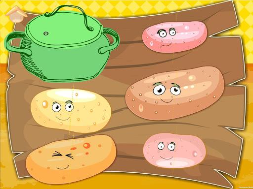 Funny Veggies! Kids games - عکس بازی موبایلی اندروید