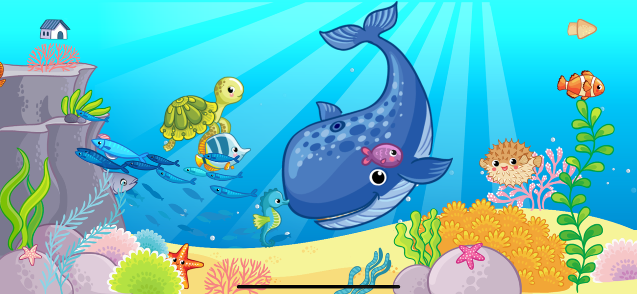 FISH sea animal games for kids - عکس بازی موبایلی اندروید