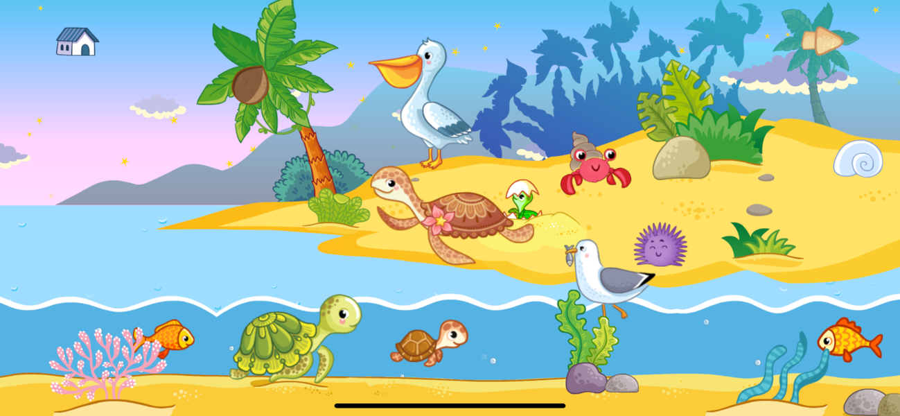 FISH sea animal games for kids - عکس بازی موبایلی اندروید