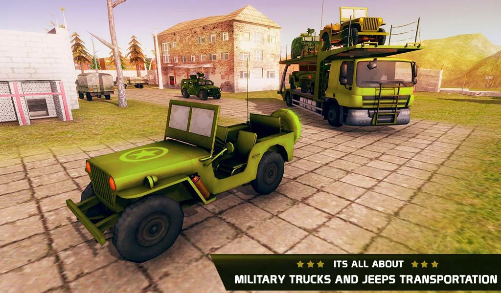 US Army Truck Drive Games - عکس برنامه موبایلی اندروید