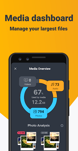 AVG Cleaner – Storage Cleaner - عکس برنامه موبایلی اندروید