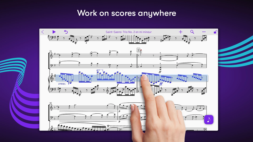 Sibelius - عکس برنامه موبایلی اندروید