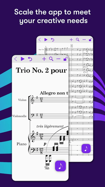 Sibelius - عکس برنامه موبایلی اندروید