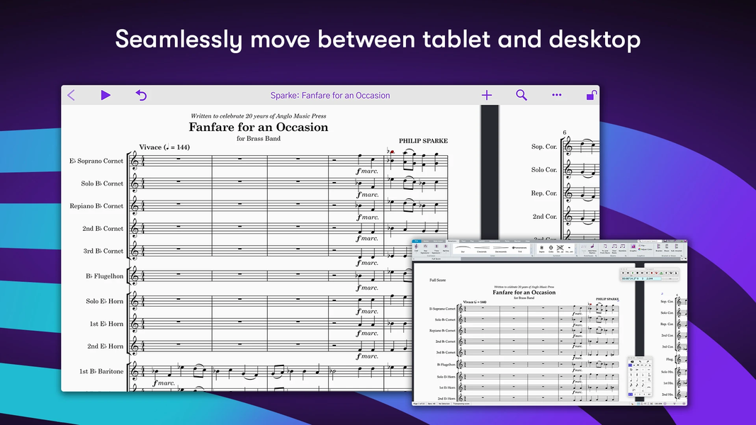Sibelius - عکس برنامه موبایلی اندروید