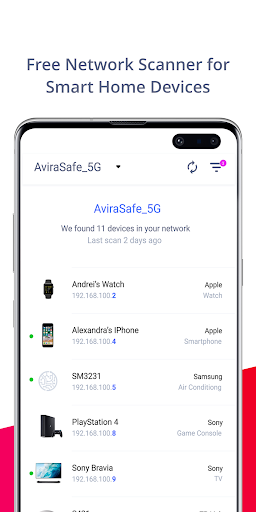 Avira Home Guard - Image screenshot of android app