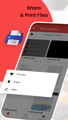 PDF Reader: converter files - Image screenshot of android app