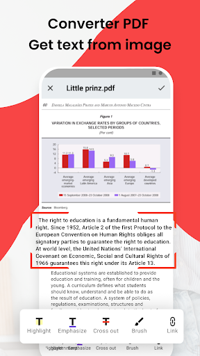 PDF Reader: converter files - Image screenshot of android app