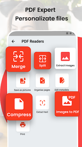 PDF Reader: converter files - Image screenshot of android app