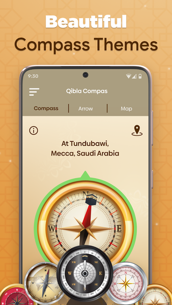 Qibla Finder - Quran & Azan - Image screenshot of android app