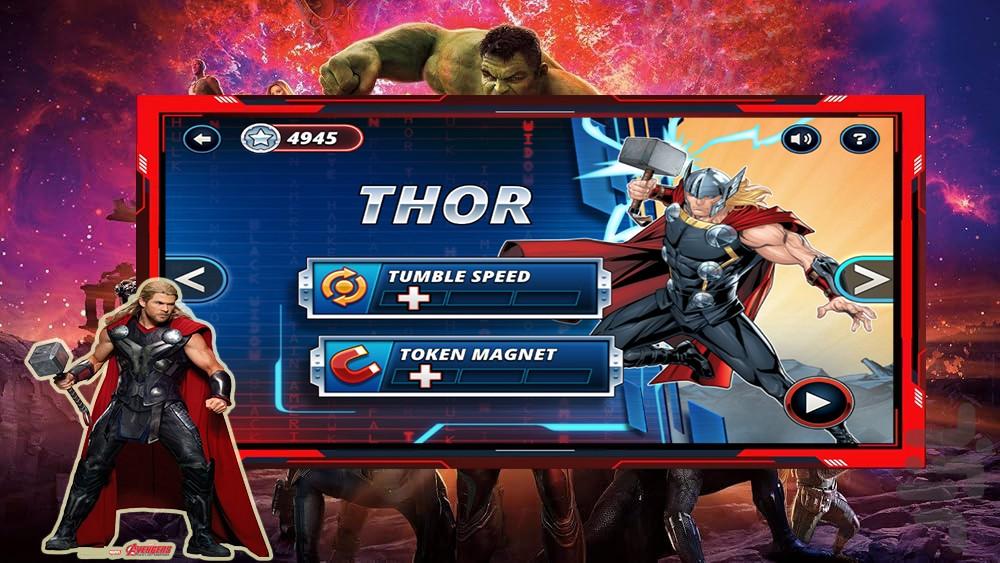 بازی انتقام جویان - Gameplay image of android game