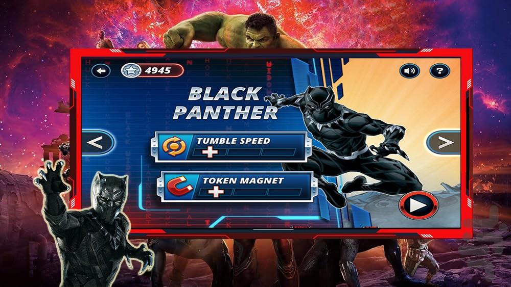 بازی انتقام جویان - Gameplay image of android game