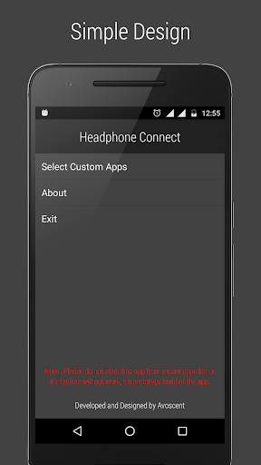 Headphone Connect - Image screenshot of android app