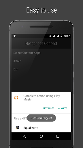 Headphone Connect - Image screenshot of android app
