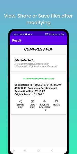 PDF Utilities - Image screenshot of android app