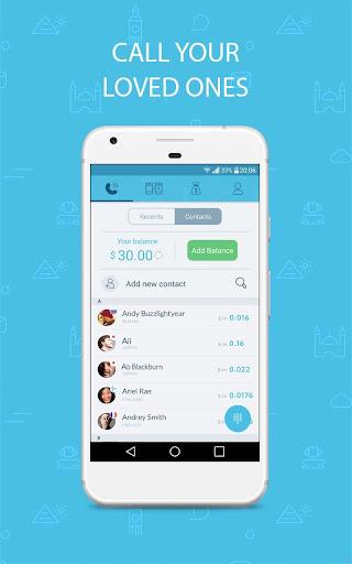 Bluee Calls & Top-Up - عکس برنامه موبایلی اندروید