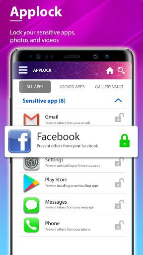 Applock - Fingerprint Password & Gallery Vault - Image screenshot of android app