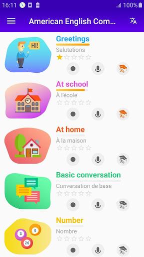 American English Communication - Image screenshot of android app