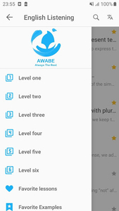 English listening daily - Image screenshot of android app