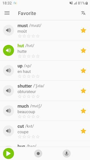 English Pronunciation - Awabe - عکس برنامه موبایلی اندروید