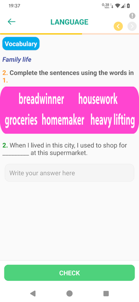 English Speaking - Awabe - عکس برنامه موبایلی اندروید