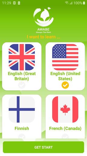 Languages For Beginners Awabe - Image screenshot of android app
