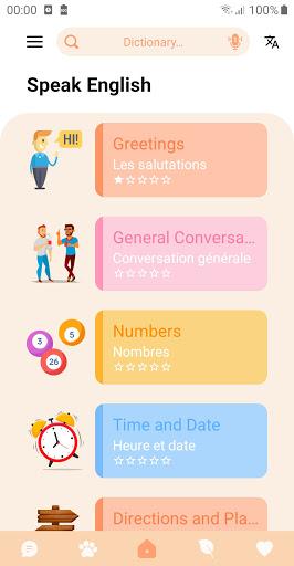 Speak English communication - Image screenshot of android app