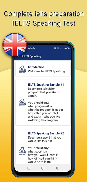IELTS Exam Preparation & Tests - Image screenshot of android app