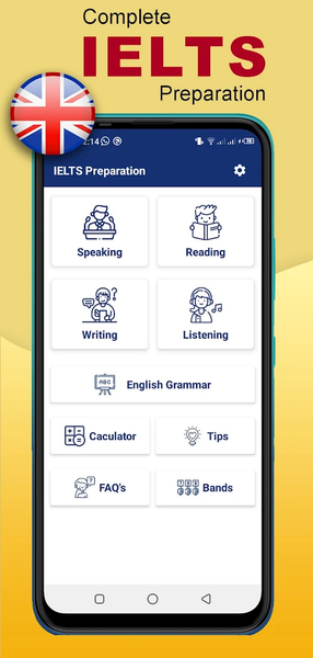 IELTS Exam Preparation & Tests - Image screenshot of android app