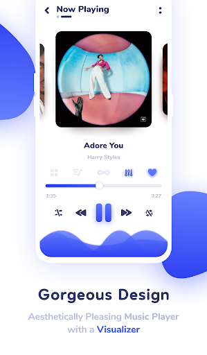 Nyx Music Player- Offline MP3 - عکس برنامه موبایلی اندروید