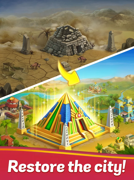 Cradle of Empires: ۳ in a Row - عکس بازی موبایلی اندروید