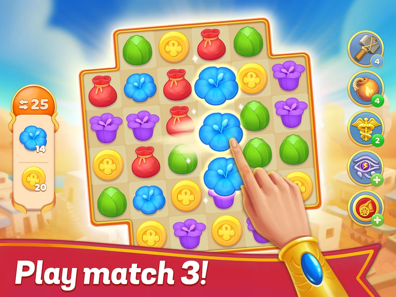 Cradle of Empires: ۳ in a Row - عکس بازی موبایلی اندروید