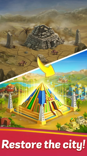 Cradle of Empires: 3 in a Row - عکس بازی موبایلی اندروید