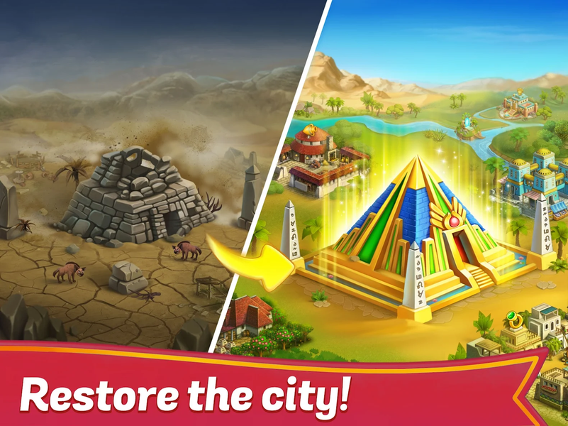 Cradle of Empires: ۳ in a Row - عکس بازی موبایلی اندروید