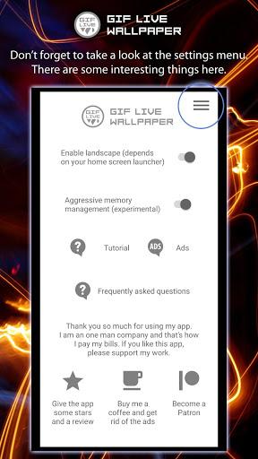 GIF Live Wallpaper - عکس برنامه موبایلی اندروید