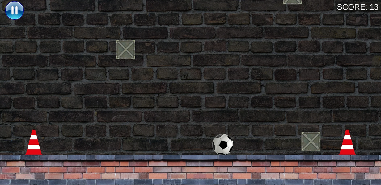 soccer ball roll - Image screenshot of android app