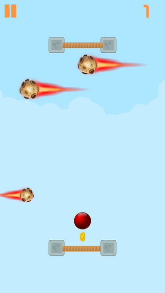 Boring ball jumping - cool int - Gameplay image of android game